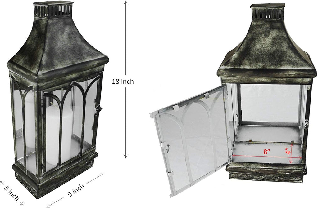 2 Large Farmhouse Wall Candle Sconces