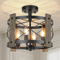 4-Light Farmhouse Ceiling Light