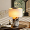 USB Rechargeable Marble Touch Table Lamp