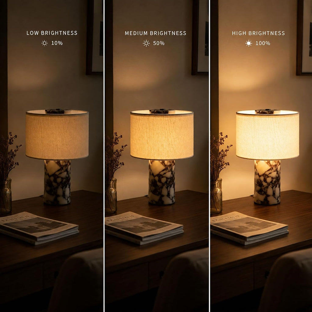 Marble Touch Control Table Lamp