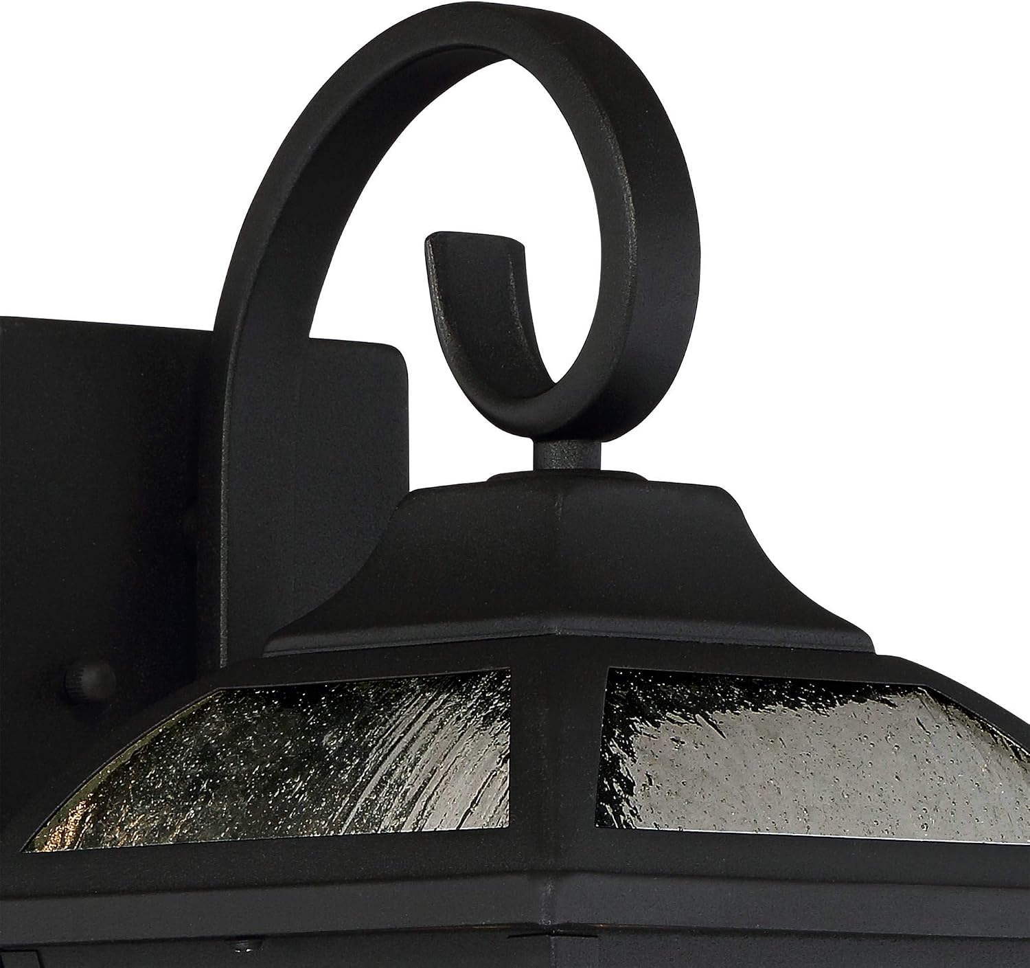 2 Black Carriage Outdoor Wall Lights