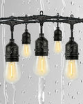 25FT Dimmable Edison Outdoor Patio String Lights