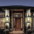 2 Extra Large 3-Light Outdoor Wall Lanterns